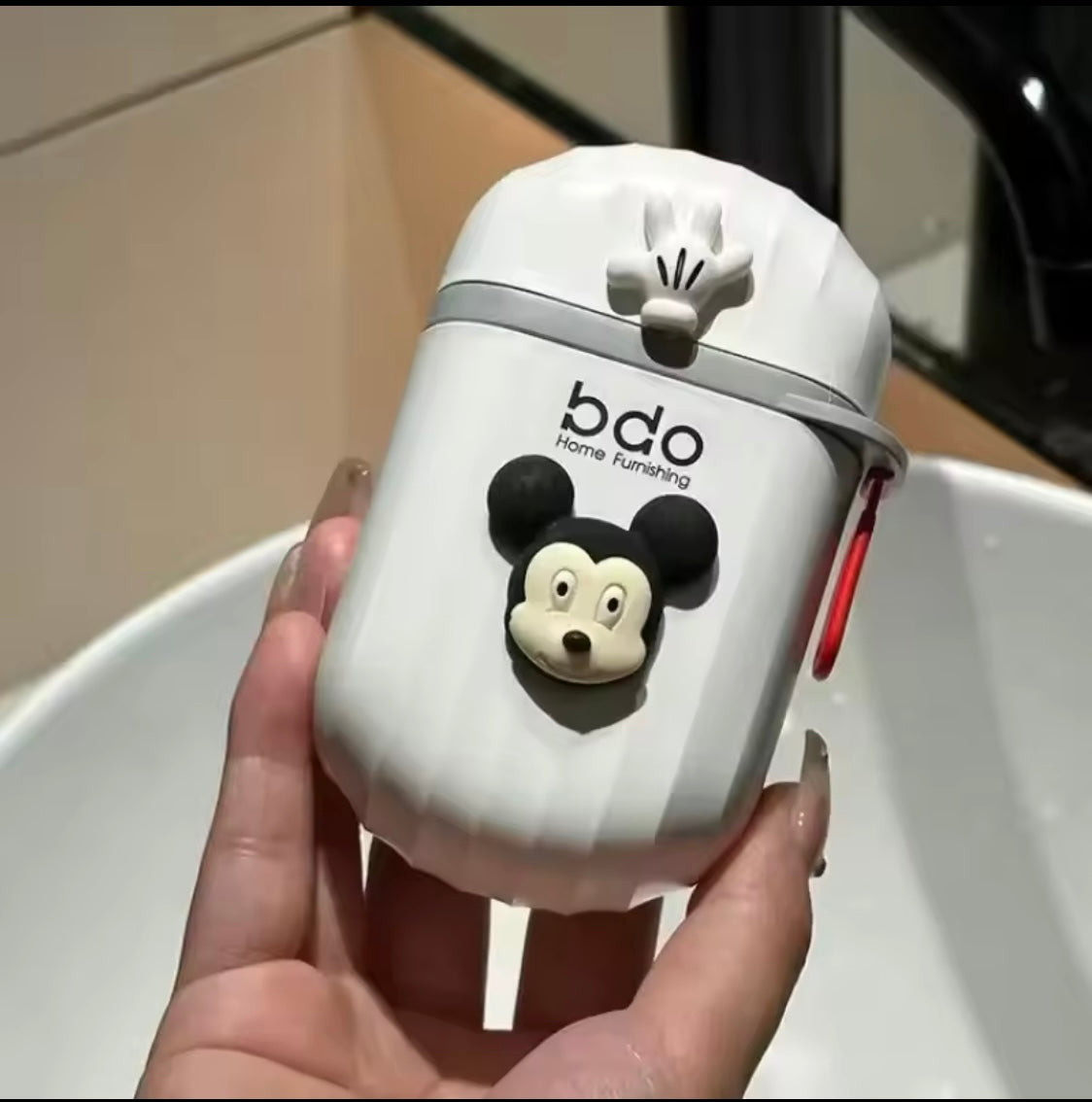 Disney Mickey Portable Soap Box, Leakproof Soap Container Cartoon, Bathroom Storage Sealed Soap Organizer Disney Mickey Portable Soap Box, Leakproof Soap Container Cartoon, Bathroom Storage Sealed Soap Organizer